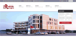 Desktop Screenshot of hotel-airportirana.com